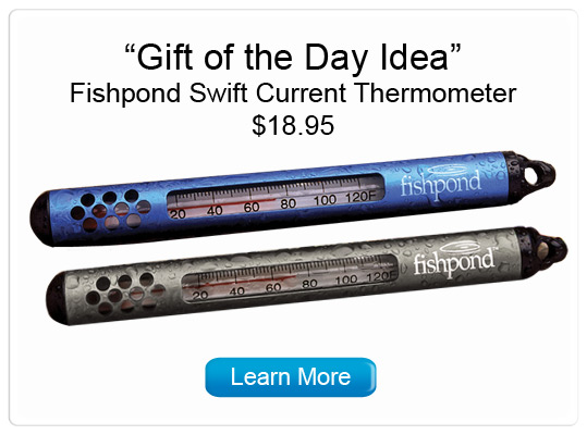 Fishpond Swift Current Thermometer